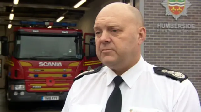 Chief Fire Officer and Chief Executive Chris Blacksell