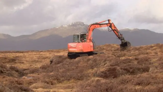 Peatland restoration