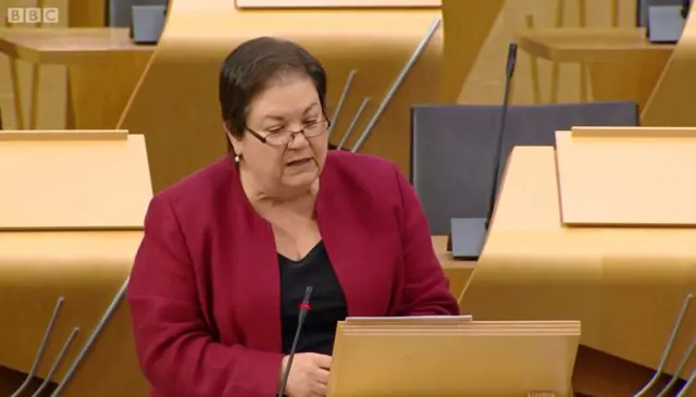 Labour MSP Jackie Baillie