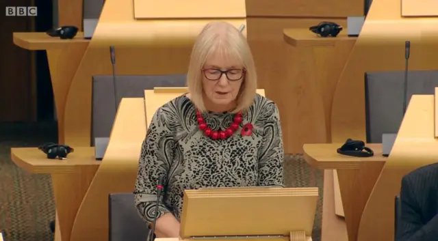 Lib Dem MSP Beatrice Wishart