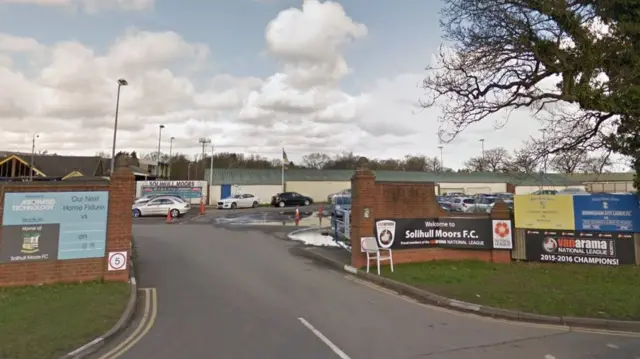 Solihull Moors' ground