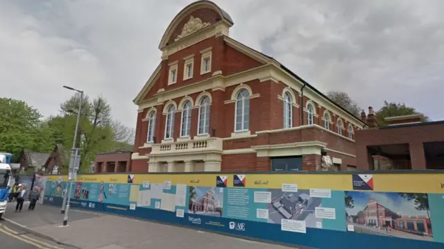 The closed Tamworth Assembly Rooms