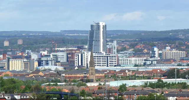 Leeds skyline