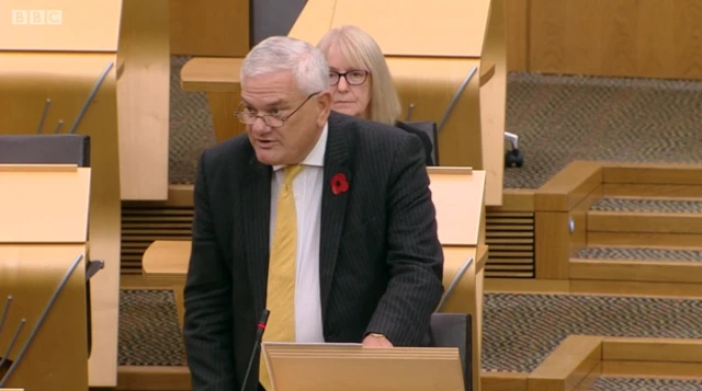 Lib Dem MSP Mike Rumbles