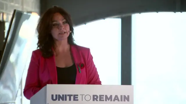 Heidi Allen, chairwoman of Unite To Remain