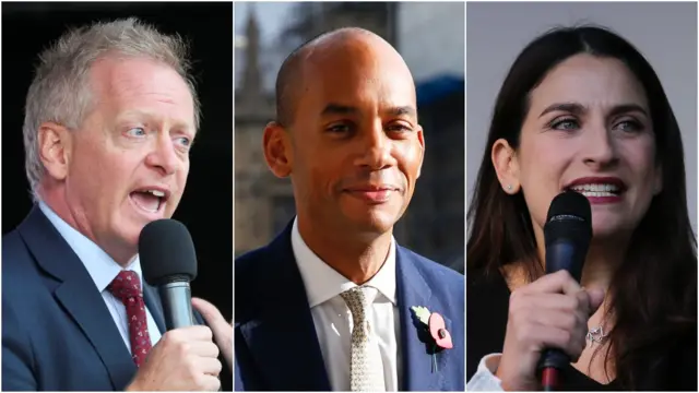 Phillip Lee, Chuka Umunna and Luciana Berger