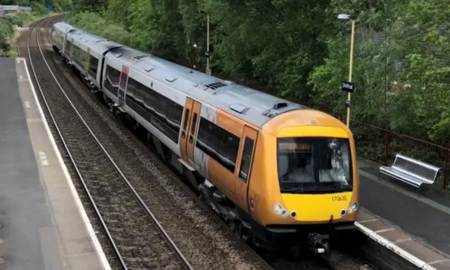 West Midlands Railway train