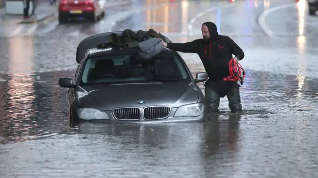 Flooding in Sheffield