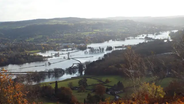 Flooding in Darley Dale and Matlock