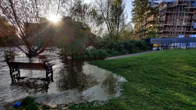 Flooding in Derby