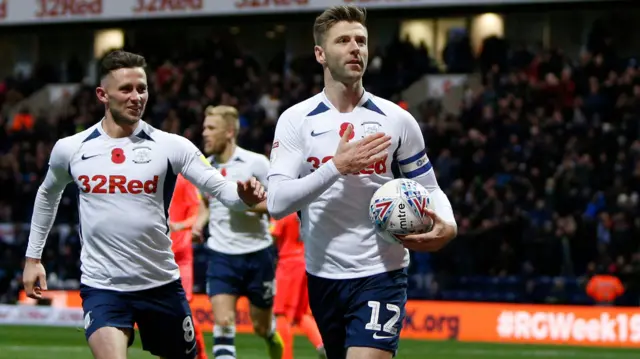 Paul Gallagher celebrates