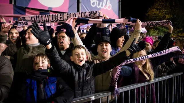 Dulwich Hamlet fans