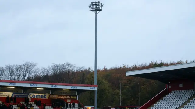 Lamex Stadium lights