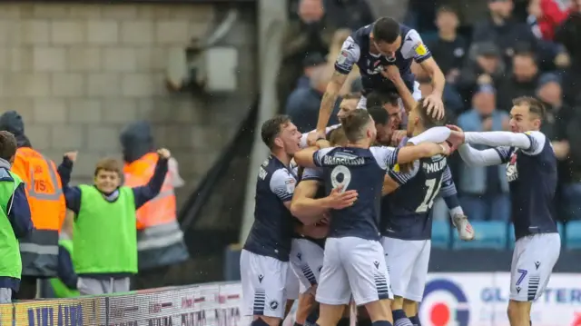 Millwall celebrate