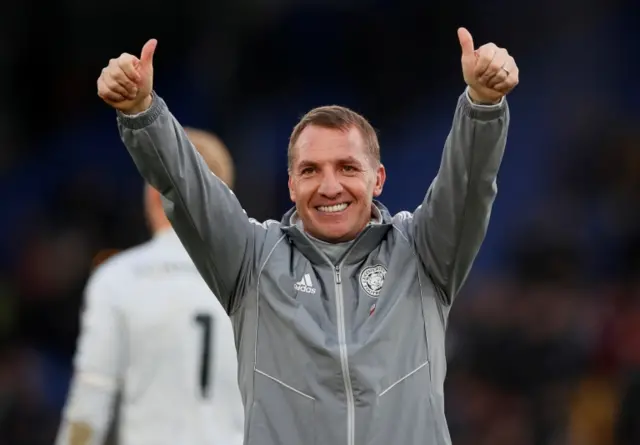 Leicester manager Brendan Rodgers