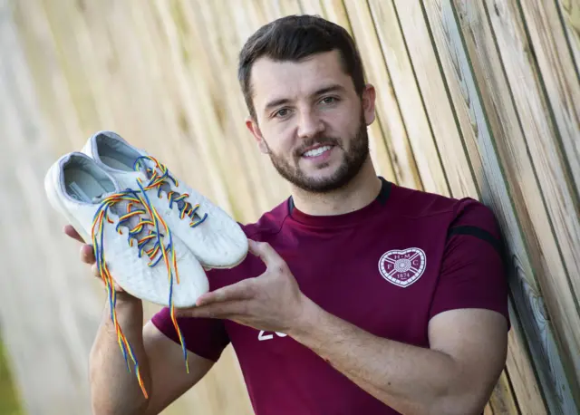 Hearts defender Craig Halkett