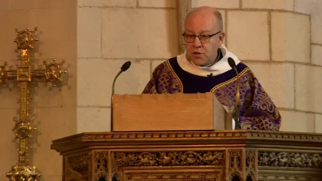 The Dean of Southwark Cathedral, the Very Revd Andrew Nunn