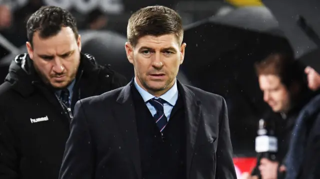 Rangers manager Steven Gerrard