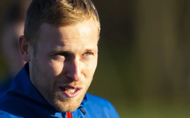 Rangers midfielder Scott Arfield