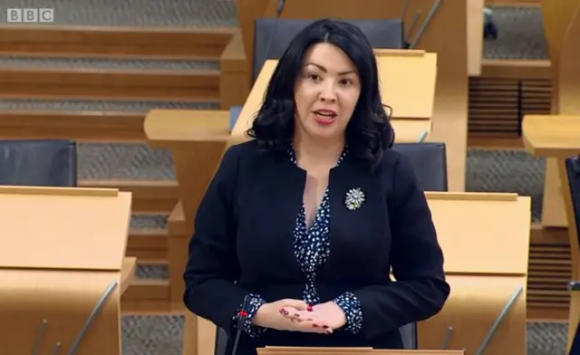 Scottish Labour's health spokesperson Monica Lennon