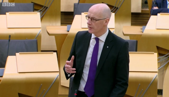 Education Secretary John Swinney