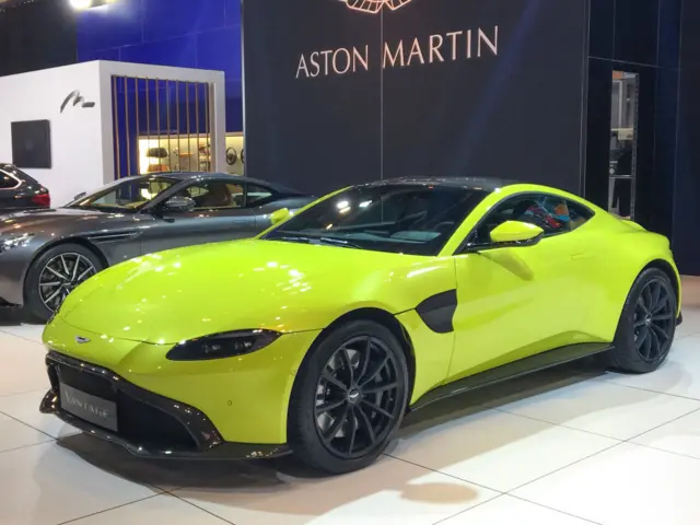 Aston Martin sports car similar to one stolen