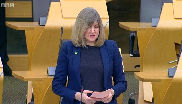 Green MSP Alison Johnstone