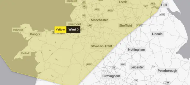 Yellow weather warnings across Shropshire and Staffordshire