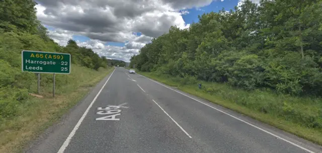 A65 north of Skipton