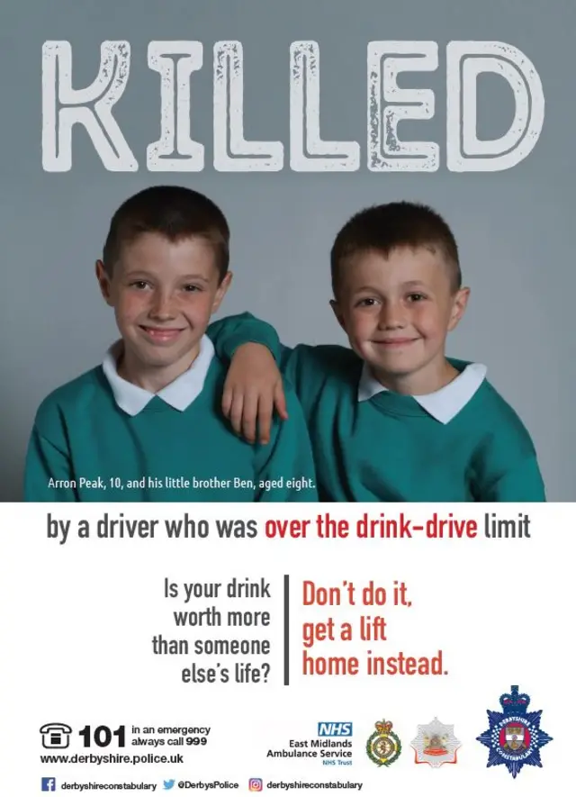 Drink driving poster