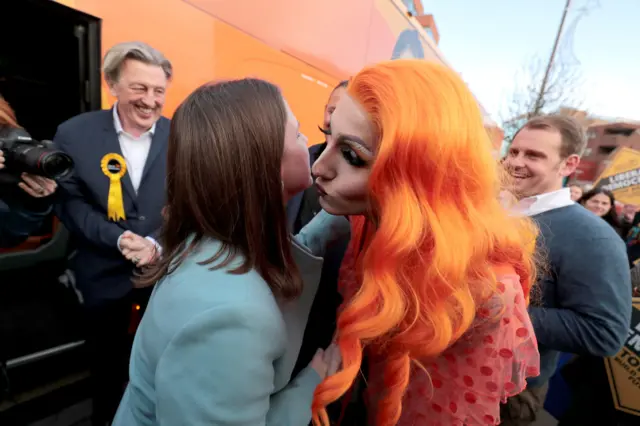 Jo Swinson meets Rose Zinfandel