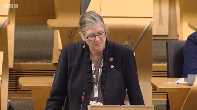 Labour MSP Claudia Beamish