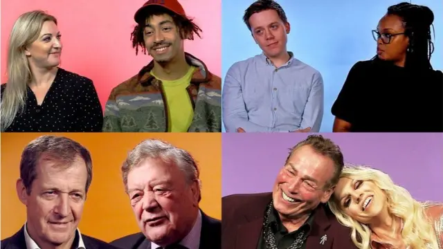 Election blind dates composite image