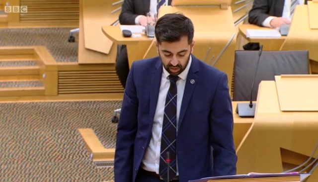 Justice Secretary Humza Yousaf