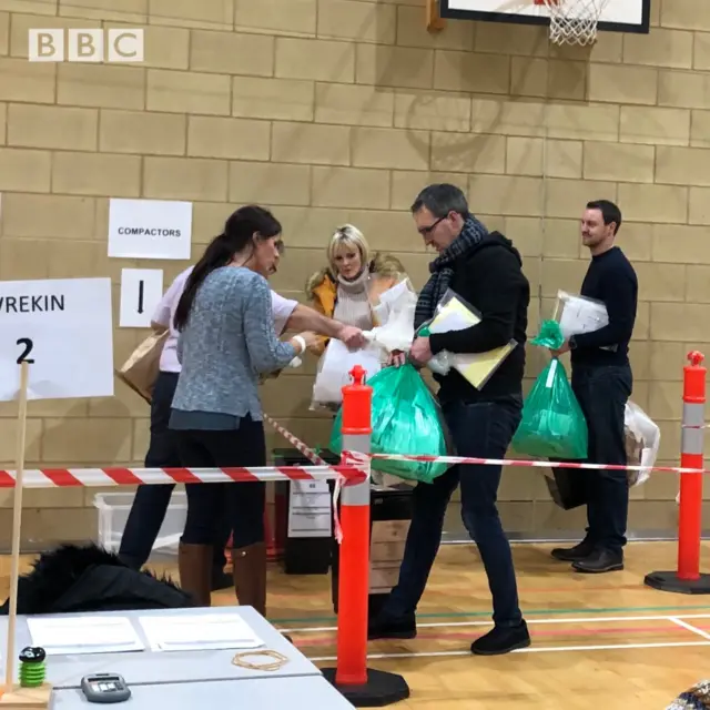 The count in Telford