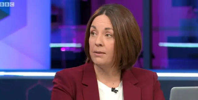 Former Scottish Labour leader Kezia Dugdale