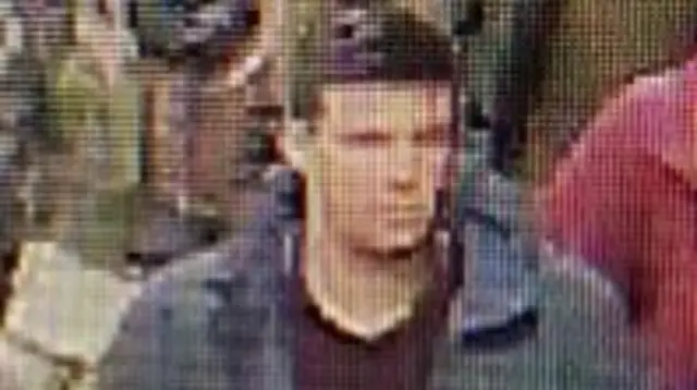 CCTV image of man