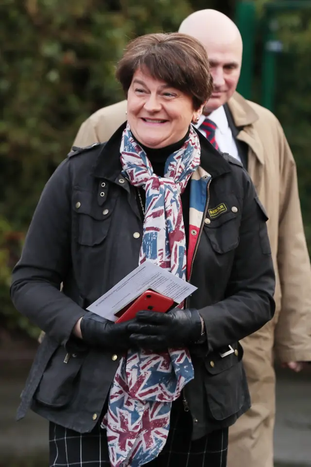 DUP leader Arlene Foster