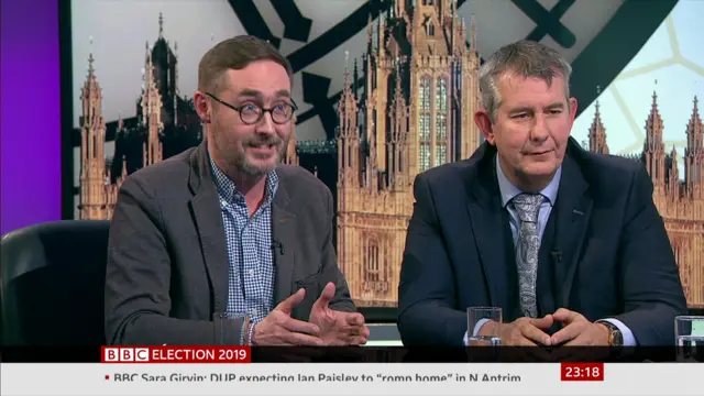 Eoin Ó Broin and Edwin Poots
