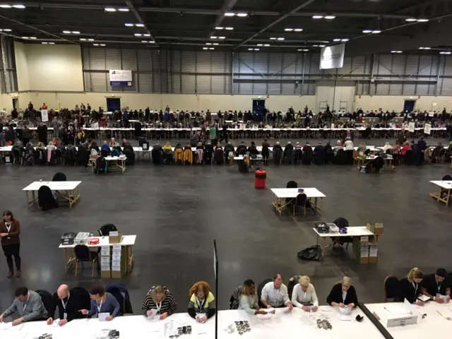 Peterborough election count