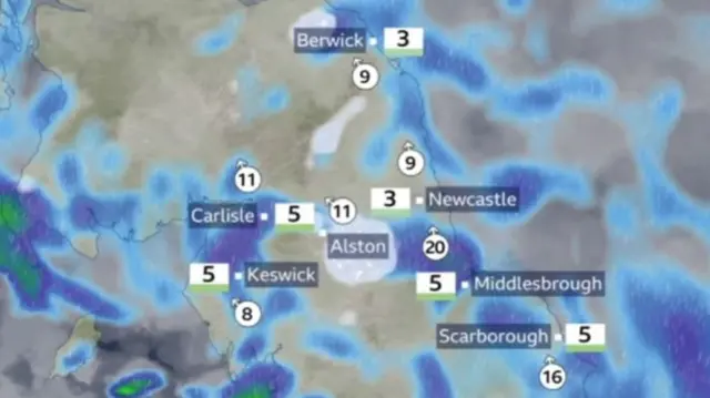 Weather map