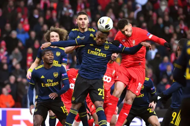 Standard Liege v Arsenal