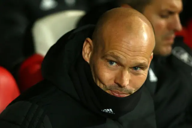Arsenal manager Freddie Ljunberg