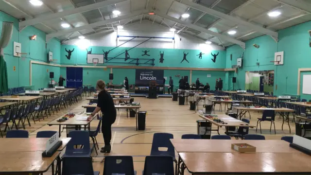 Lincoln general election count 2019