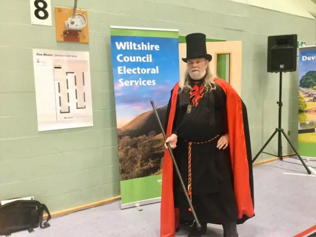 Image of independent candidate Kind Arthur Pendragon
