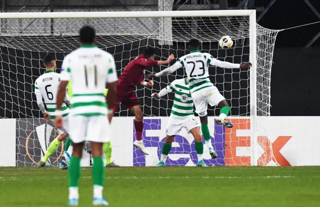 Cluj goal