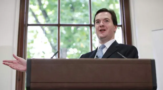 Former Chancellor George Osbourne