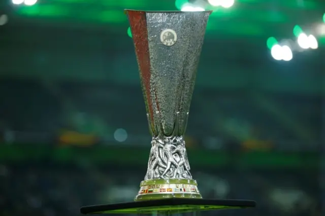 Europa League trophy