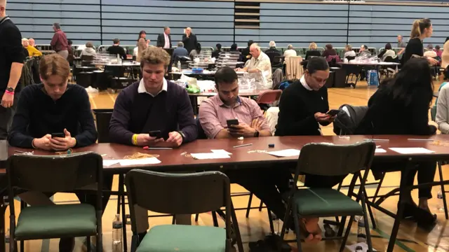 Vote counters in Maidenhead