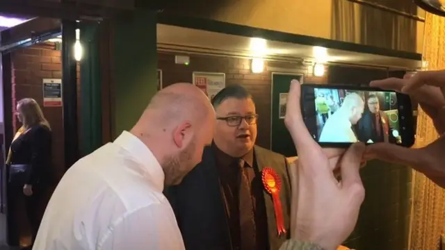 Labour's candidate in Northampton South Gareth Eales